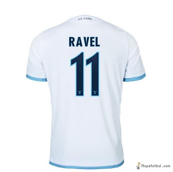 Camiseta Lazio Replica Tercera Ropa Ravel 2016/17 Blanco